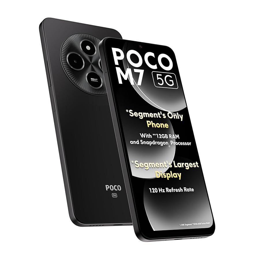 POCO M7 Pro 5G ブラック 8GB RAM 256GB ROM POCO M7 Pro 5G (Olive 256 GB 8GB RAM) Dimensity 7025 Ultra
